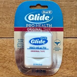 NEW! Oral-B Glide Pro-Health ORIGINAL Dental Floss Tape 25m 27.3 yd DISCONTINUED